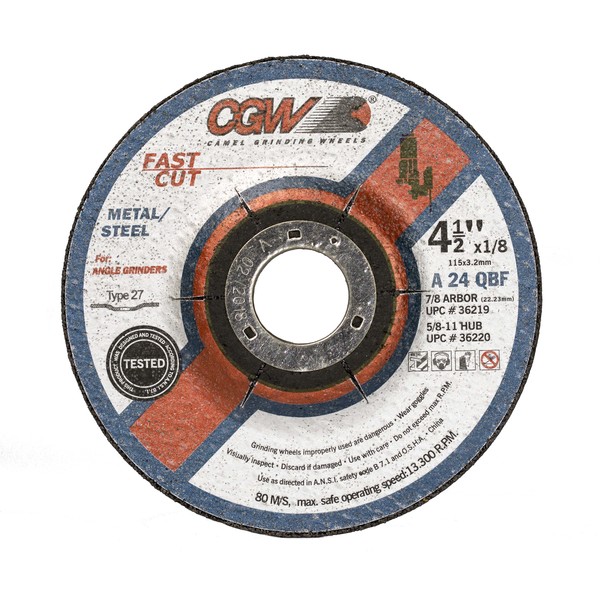 AB200-C36227 Depressed Ctr Whl 9x1/8x7/8 A24Q T27