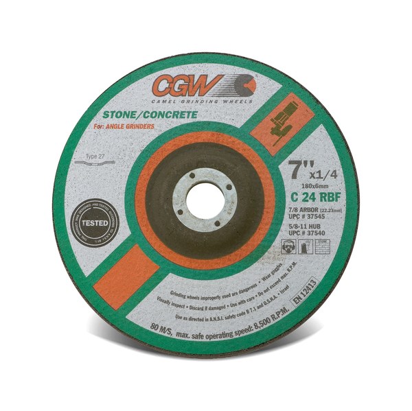 AB200-C37550 Depressed Ctr Whl 9x1/4x5/8-11 C24R FC T27