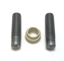 AS31213-2500-P316 1/2-13 X 2-1/2" 316SS PD ARC STUD