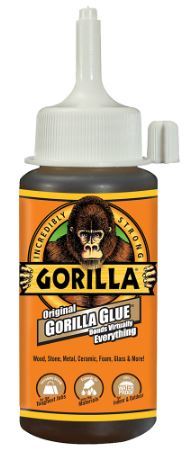 GORILLA GLUE ORIGINAL 4 OZ- 8 PCS