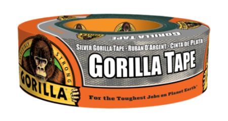 GLGT-6074001 GORILLA TAPE SILVER 35 YD- 6 PCS