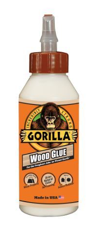 GORILLA WOOD GLUE 8 OZ- 12 PCS