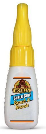 GORILLA SUPER GLUE BRUSH/NOZZLE 10 GRAM- 6PCS