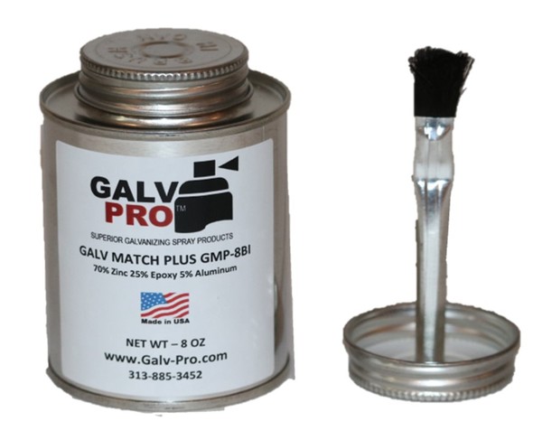 GLGLVP-GMP-8OZ GALV MATCH PLUS, 8 OZ CAN W/BRUSH CAP