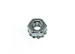 NT21-025-20-KS 1/4-20 HEX EXT KEP NUT 18-8 SS