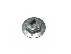 NT80-025-DOZ13 1/4-20 CAP NUT OPEN ZN