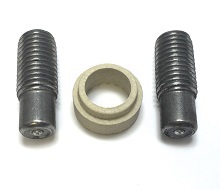 AS75811-7000 5/8-11 X 7" RED BASE ARC STUD MS