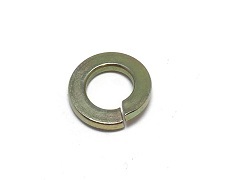 W41M-08 M8 SPLIT LOCK WASHER ZN YW DIN 127B THRU HARD