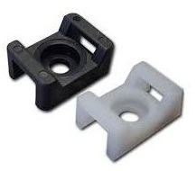 CTBASE-SM2 CABLE TIE #10 SCREW SADDLE MOUNT NATURAL