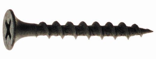 S80-01318-125F #6-18 X 1-1/4" PHIL BUGLE DRYWALL FINE BLACK PHOS.