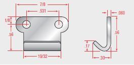 LA4SH2000CRZN STRIKE SERIES 2000 ZN W/HOLES .144