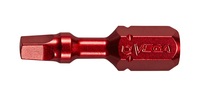 Square #2 Insert Bit x 1" Red