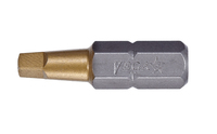 Square #2 Insert Bit x 1" Titanium Nitride