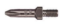 Phillips #2 1/4-24 Threaded Bit x 1-3/16" Extra Hard