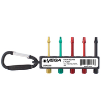 Square 5pc Set- - Carabiner Colored