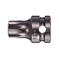 Triple Square 5 Socket Bit x 1" - 3/8 Sq Dr