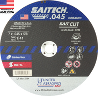 AB220-U23184 TM 7 X .045 X 5/8  SAITECH