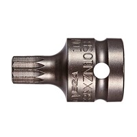 Triple Square 6 Socket Bit x 1 1/2" - 1/2 Sq Dr