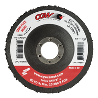 AB005-C49606 Semi-Flex Dep Ctr Whl 4.5x7/8 PH T27 SC 16G