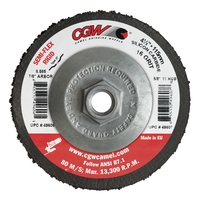 Semi-Flex Dep Ctr Whl 4.5x5/8-11 T27 AO 16G
