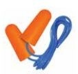 SF30-BBM17020 PROFERRED FOAM BULLET EARPLUGS W/ CORD 100 PACK