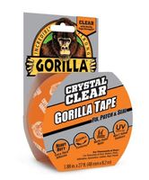 GORILLA TAPE CRYSTAL CLEAR 9 YD- 6 PCS