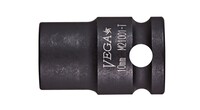 3/8 Sq Dr 8mm 6pt Mag Impact Socket Std Length Thin Wall