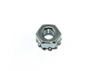 NT21-019-32-KZ 10-32 HEX EXT KEP NUT ZN