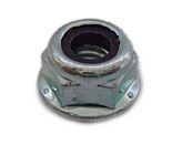 NT20-025-20ZF 1/4-20 NYLON LOCK NUT FLANGED ZN (NE)