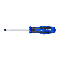 Slotted 1/4 Round Blade Screwdriver x 1"