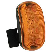 SF60-ERB10030 Hard Hat Safety Light, Amber.