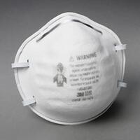 SF40-ERB13513 3M 8200 Particulate N95 Respirators.