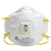 3M 8210V Particulate N95 Respirators.