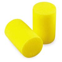 3M 310-1001 EAR Classic Foam Uncorded Ear Plugs NRR 29dB, Bright Yellow.