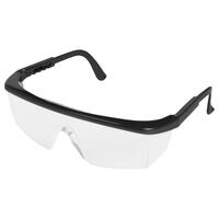 Sting-Rays Adjustable temples, Black frame, Clear Anti-fog lens.