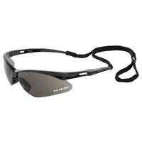 Octane Black Frame, Gray Polarized lens. Lanyard included.