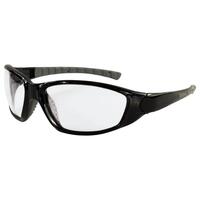 Ammo Black frame, Clear Anti-fog lenses.