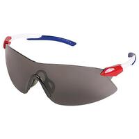 SF10-ERB15428 Strikers Red/White/Blue temples, Gray lens.