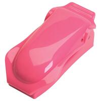 Eyewear Clip for Safety Helmet with adhesive back, Hi Viz Pink.