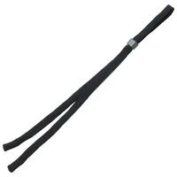 20.5" L Adjustable Spectacle Strap, Black.