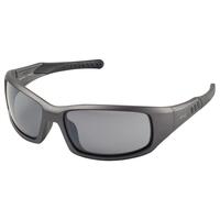 FreeRide Silver Metallic frame, Gray Flash lenses, Retail Ready.