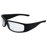 Boas Xtreme Black frame, Silver Mirror lenses.