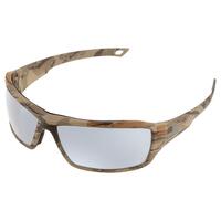 SF10-ERB18048 Live Free Camo, Silver Mirror lenses, Individually boxed safety glasses.