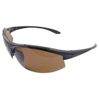 Commandos Black frame, Brown Shaded Polarized lenses.