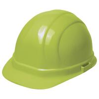 Omega II Cap with 6-Point Slide-Lock Suspension, Hi Viz Lime.