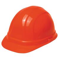 Omega II Cap with6-Point Slide-Lock Suspension, Hi Viz Orange.