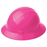 Americana Full Brim with 4-Point Mega Ratchet Suspension, Hi Viz Pink.