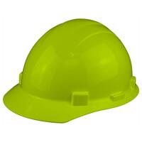 Americana Cap with 4-Point Mega Ratchet Suspension, Hi Viz Lime.