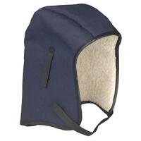 7000F Dark Blue 100% Cotton Winter Liner with synthetic sheepskin lining.