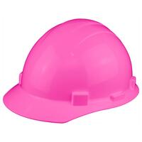 Americana Cap with 4-Point Slide-Lock Suspension, Hi Viz Pink.